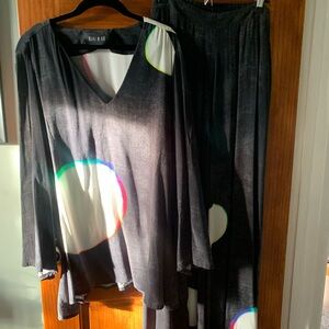 Ozai N Ku Black Pant Set